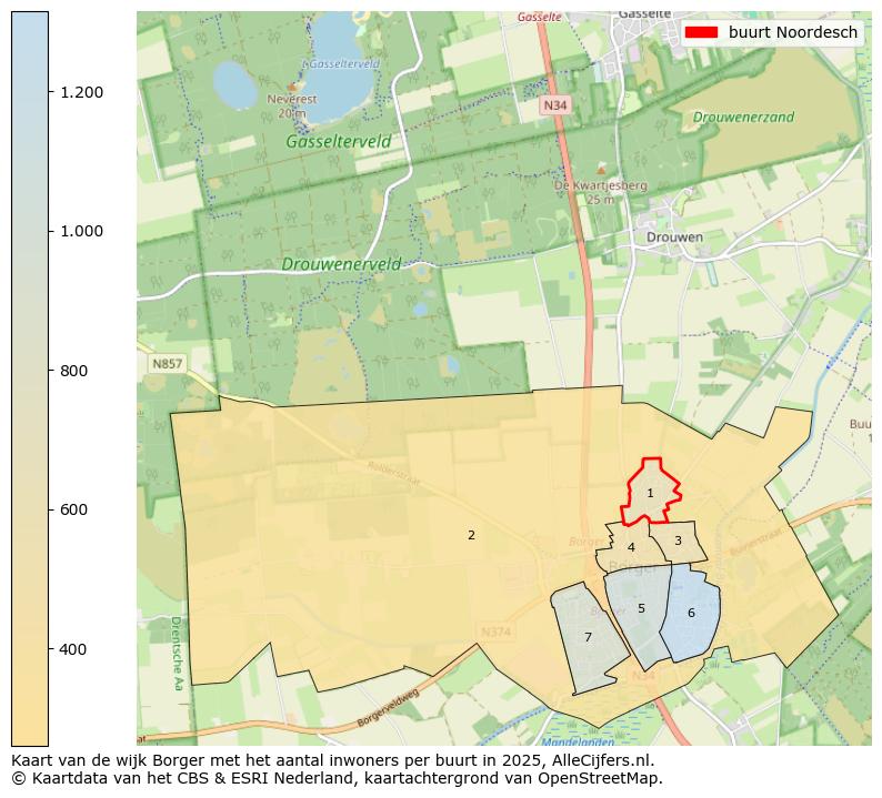 Afbeelding van de buurt Noordesch op de kaart.