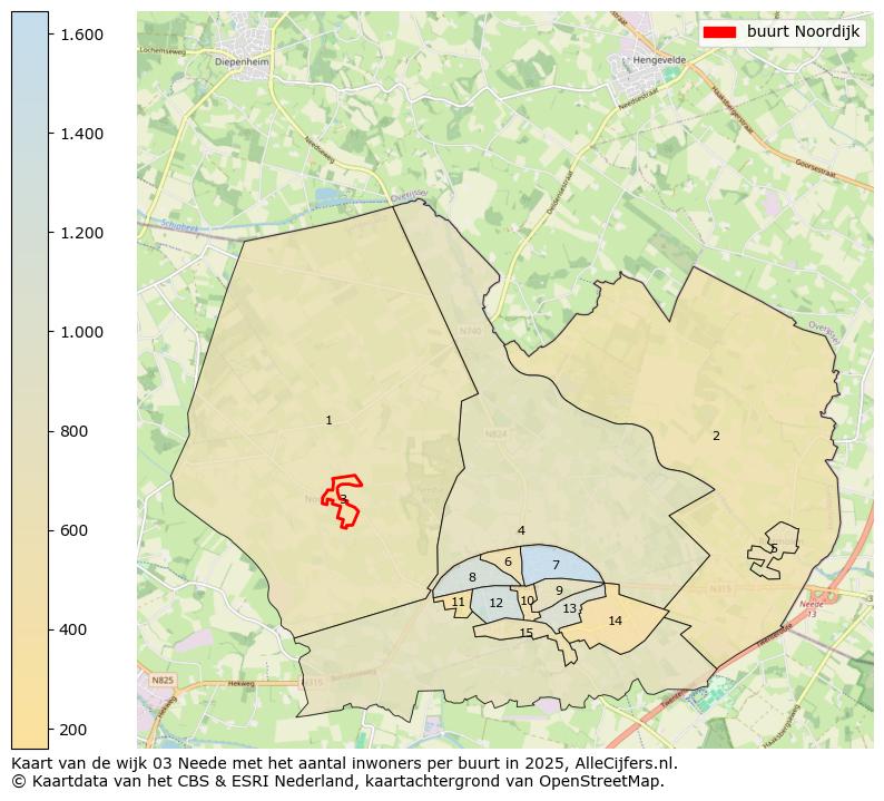 Afbeelding van de buurt Noordijk op de kaart.
