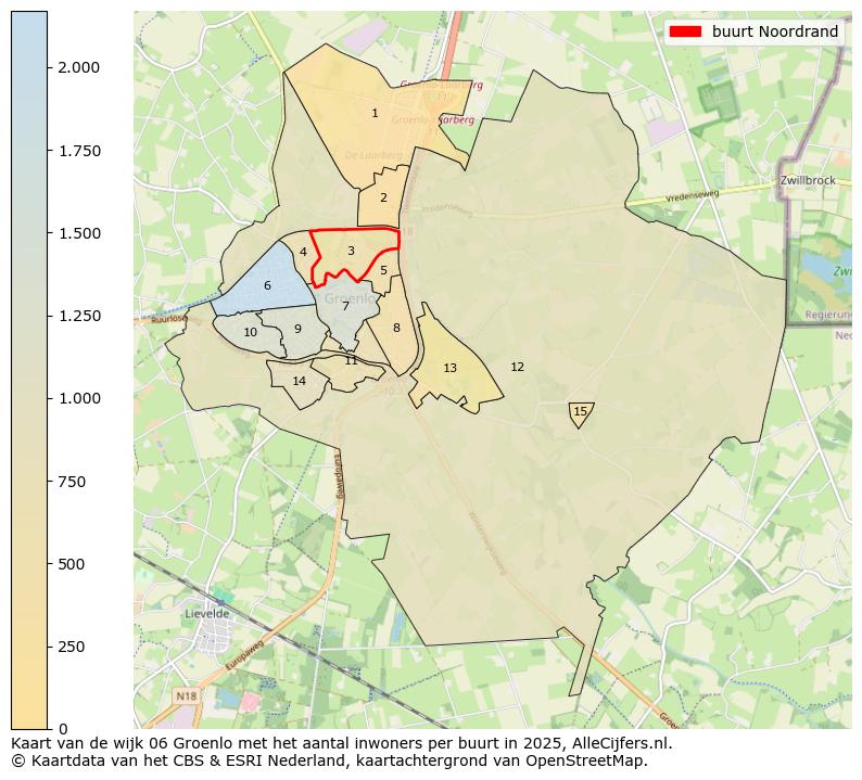 Afbeelding van de buurt Noordrand op de kaart.