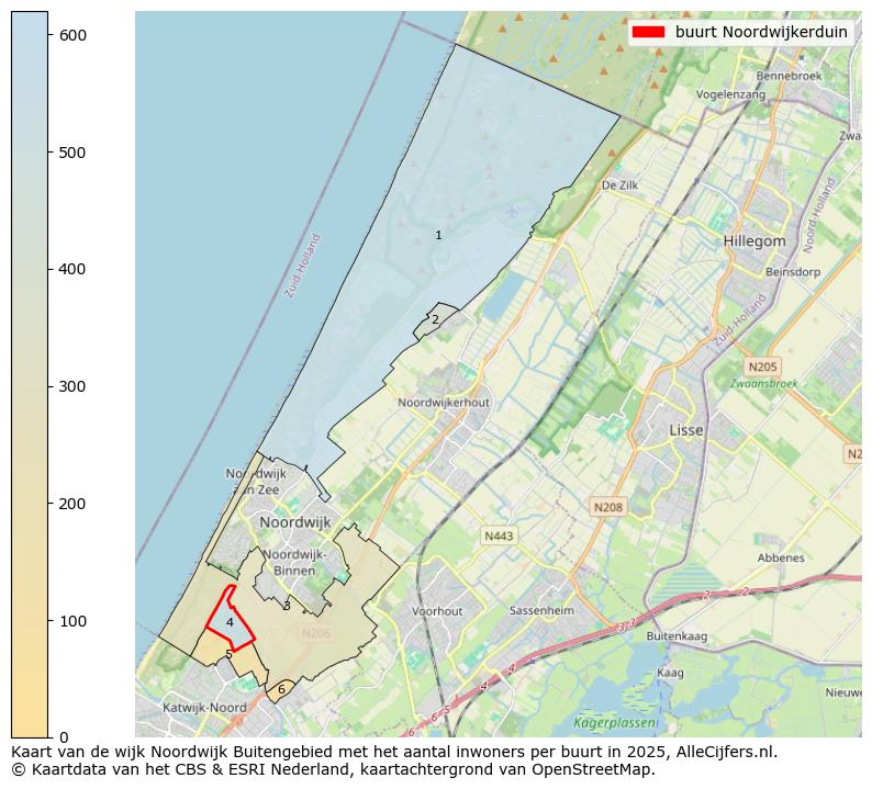 Afbeelding van de buurt Noordwijkerduin op de kaart.