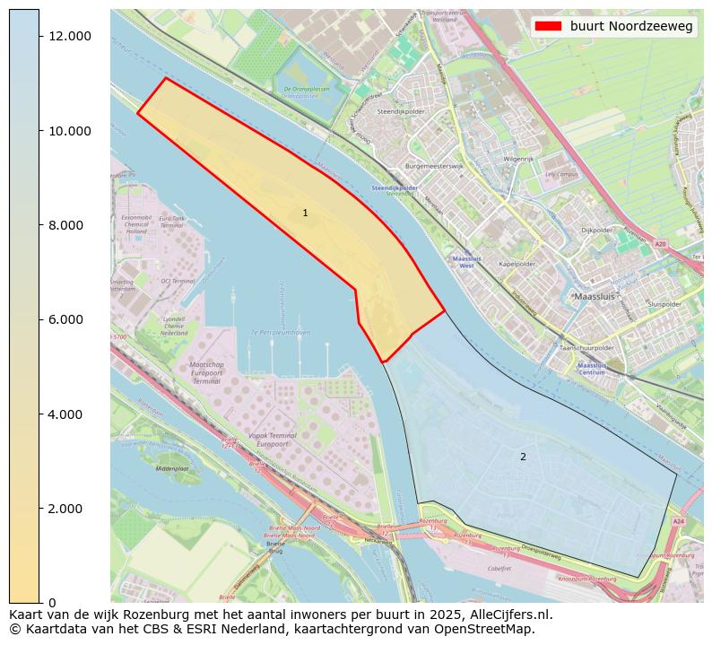 Afbeelding van de buurt Noordzeeweg op de kaart.