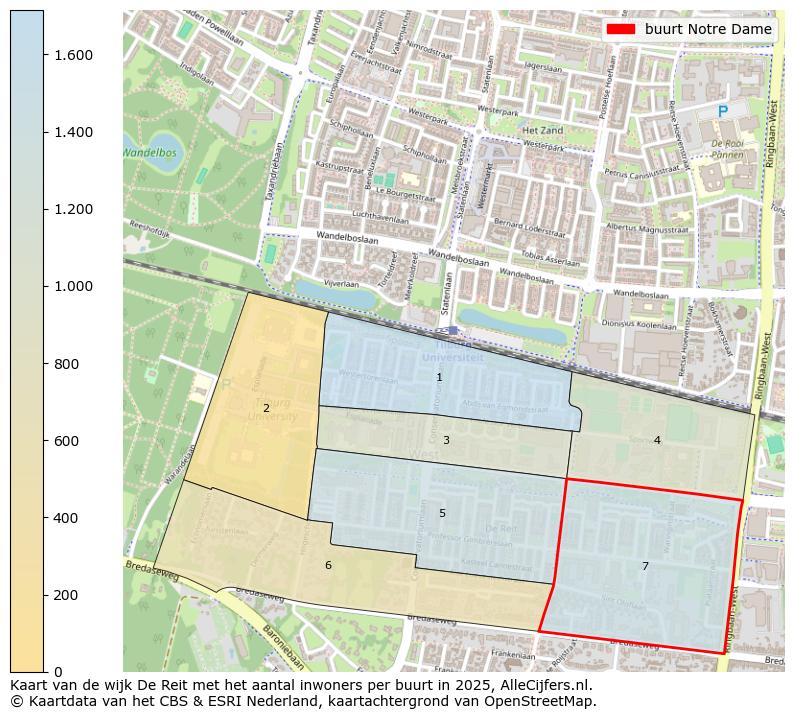 Afbeelding van de buurt Notre Dame op de kaart.
