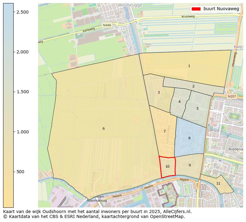Afbeelding van de buurt Nuovaweg op de kaart.