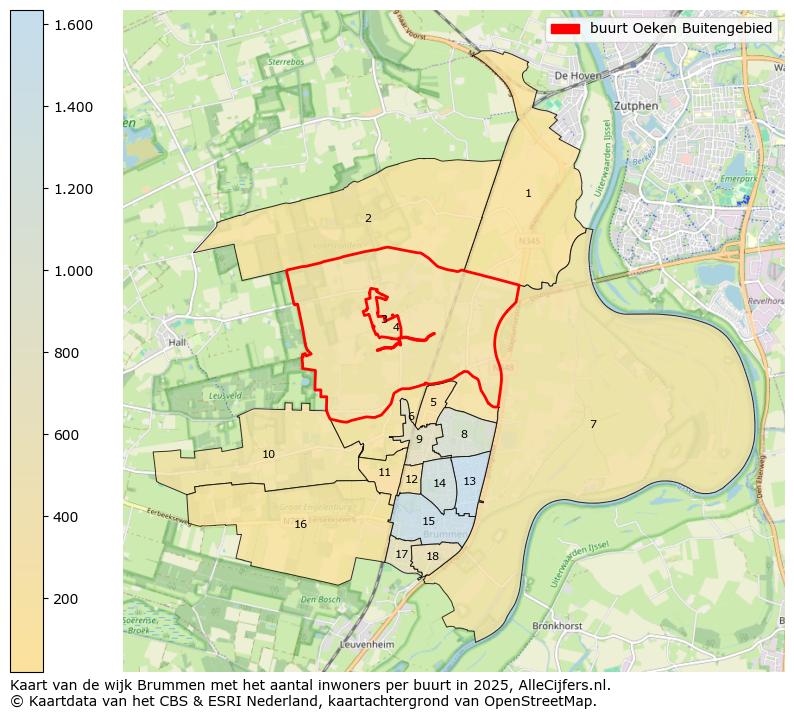 Afbeelding van de buurt Oeken Buitengebied op de kaart.