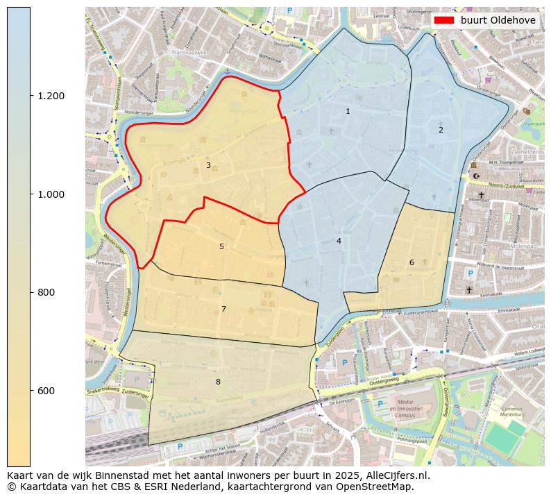 Afbeelding van de buurt Oldehove op de kaart.