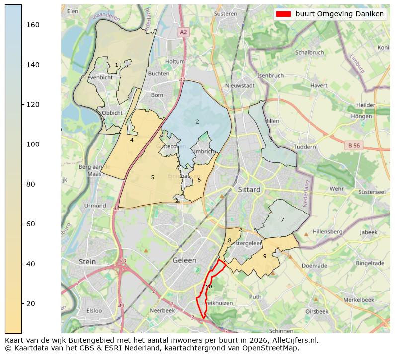 Afbeelding van de buurt Omgeving Daniken op de kaart.