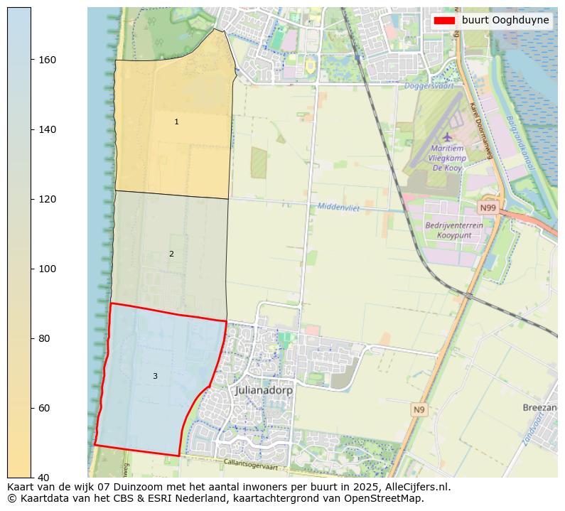 Afbeelding van de buurt Ooghduyne op de kaart.