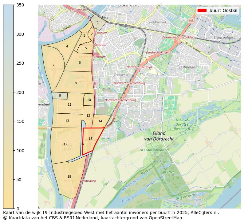 Afbeelding van de buurt Oostkil op de kaart.
