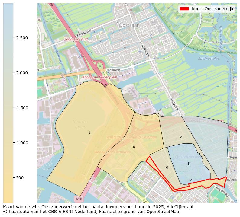 Afbeelding van de buurt Oostzanerdijk op de kaart.