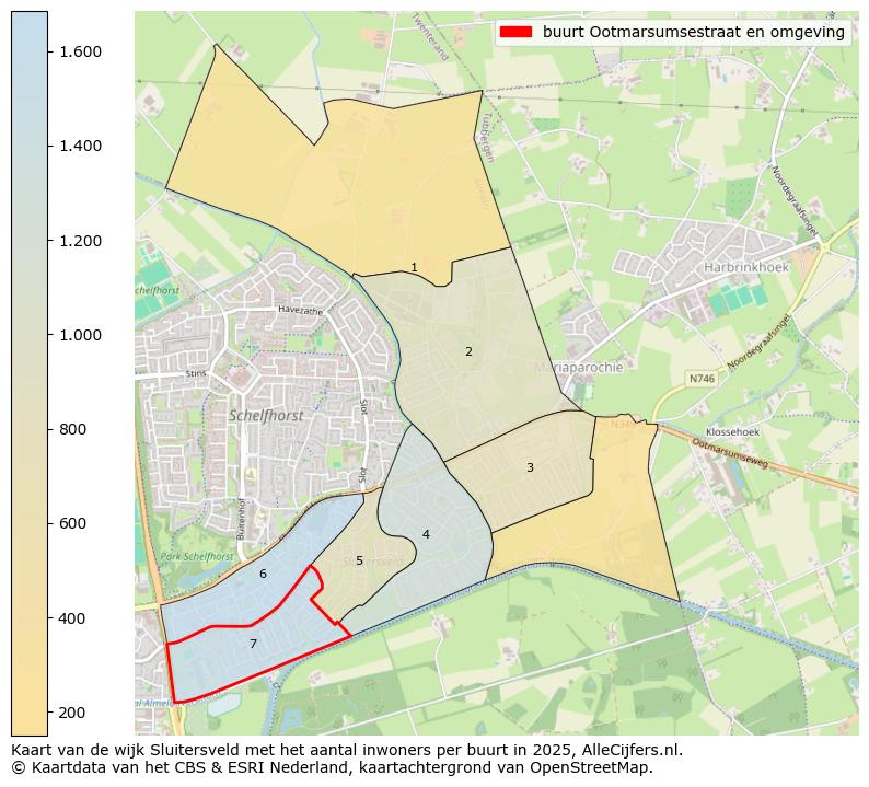 Afbeelding van de buurt Ootmarsumsestraat en omgeving op de kaart.