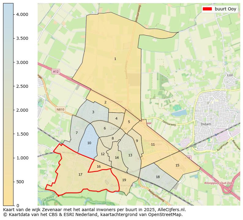 Afbeelding van de buurt Ooy op de kaart.