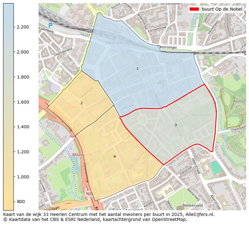 Afbeelding van de buurt Op de Nobel op de kaart.