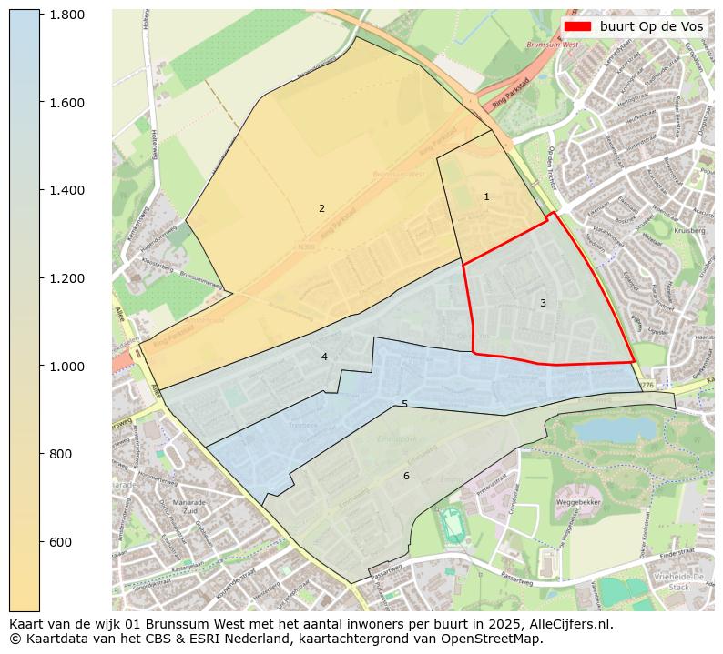 Afbeelding van de buurt Op de Vos op de kaart.