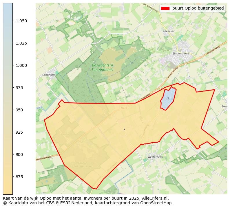 Afbeelding van de buurt Oploo buitengebied op de kaart.