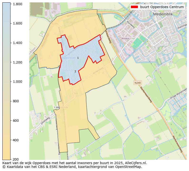 Afbeelding van de buurt Opperdoes Centrum op de kaart.