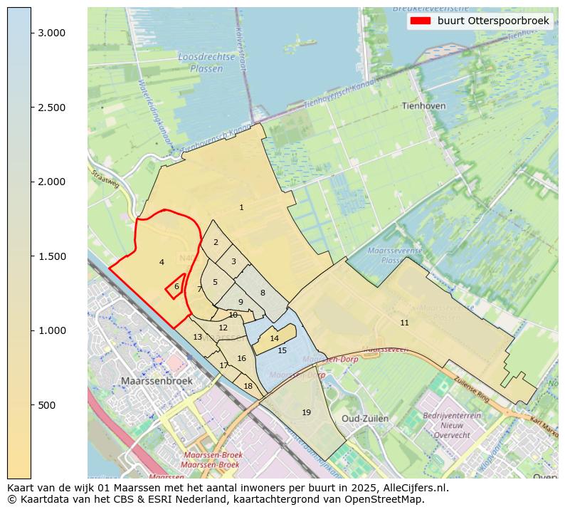Afbeelding van de buurt Otterspoorbroek op de kaart.