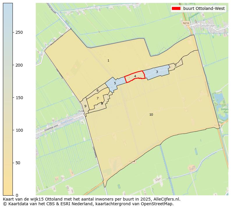 Afbeelding van de buurt Ottoland-West op de kaart.