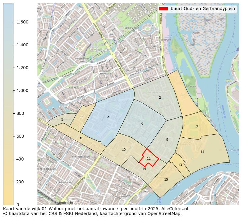 Afbeelding van de buurt Oud- en Gerbrandyplein op de kaart.