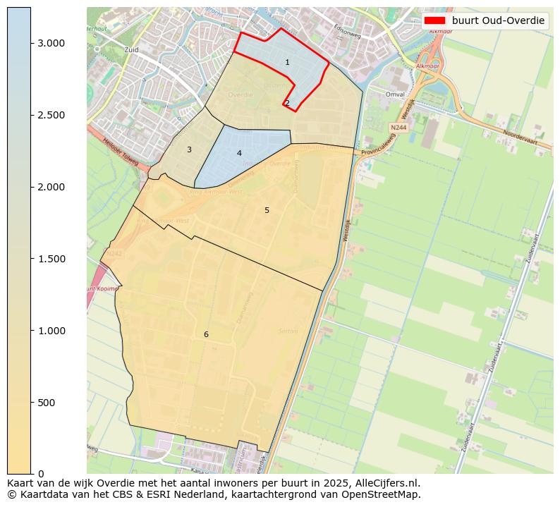Afbeelding van de buurt Oud-Overdie op de kaart.