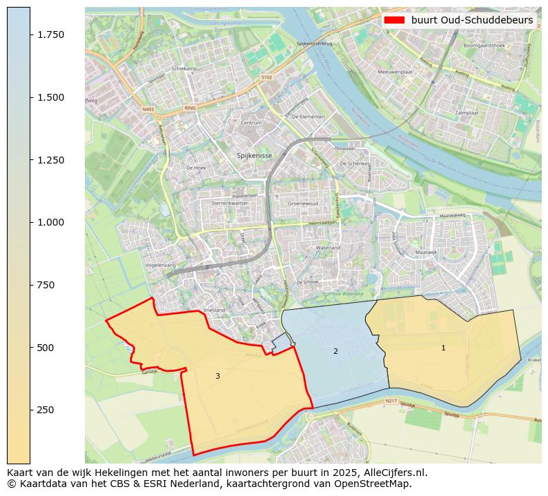 Afbeelding van de buurt Oud-Schuddebeurs op de kaart.