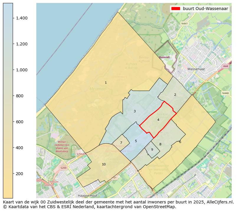 Afbeelding van de buurt Oud-Wassenaar op de kaart.