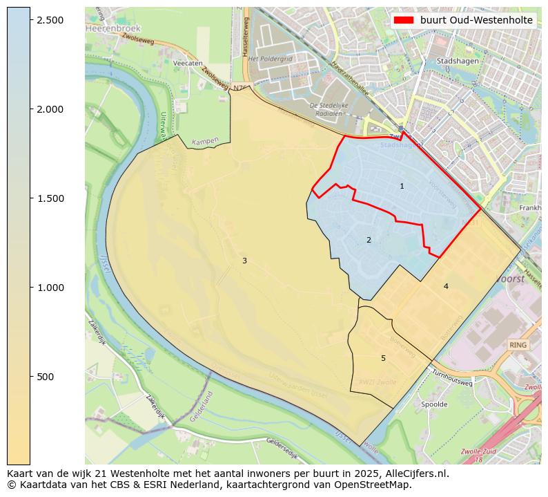 Afbeelding van de buurt Oud-Westenholte op de kaart.