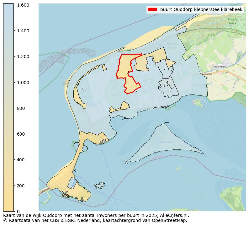 Afbeelding van de buurt Ouddorp klepperstee klarebeek op de kaart.