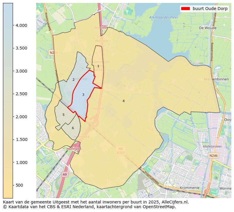 Afbeelding van de buurt Oude Dorp op de kaart.