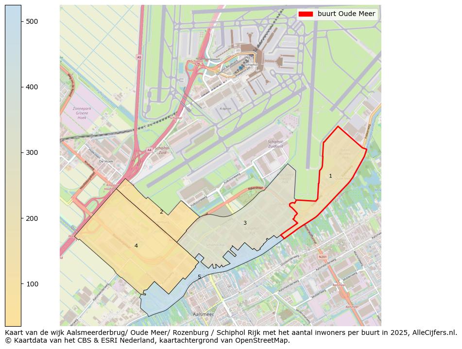 Afbeelding van de buurt Oude Meer op de kaart.