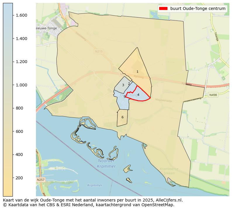 Afbeelding van de buurt Oude-Tonge centrum op de kaart.