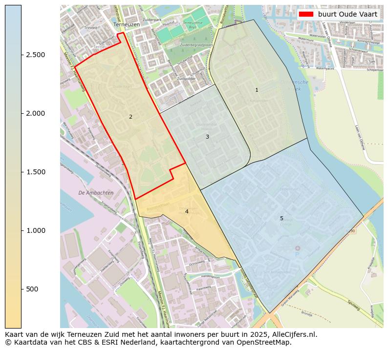 Afbeelding van de buurt Oude Vaart op de kaart.