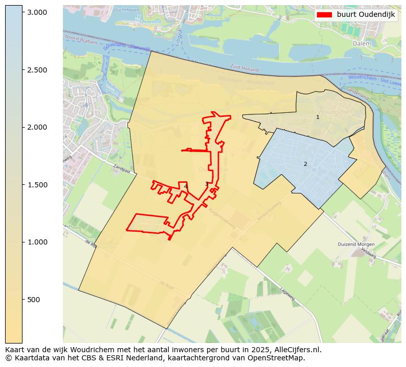 Afbeelding van de buurt Oudendijk op de kaart.