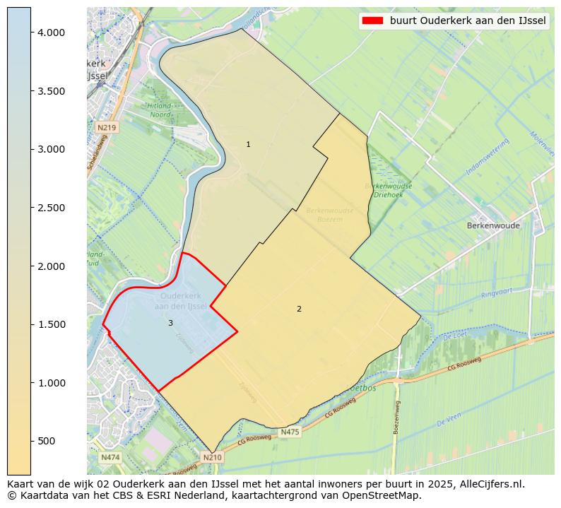 Afbeelding van de buurt Ouderkerk aan den IJssel op de kaart.