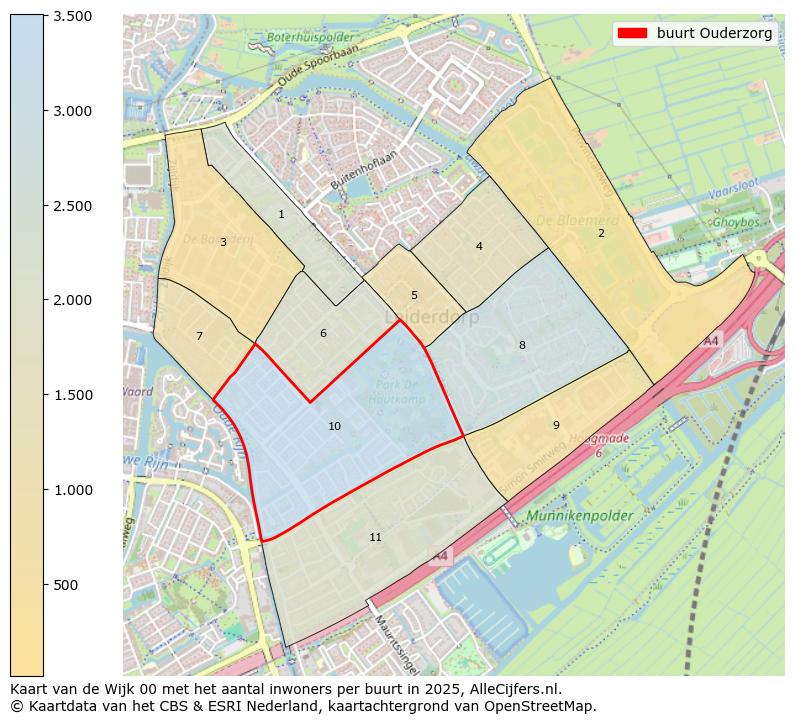 Afbeelding van de buurt Ouderzorg op de kaart.