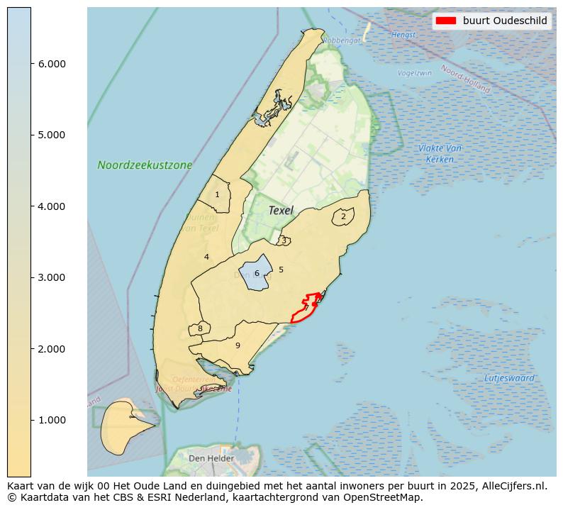Afbeelding van de buurt Oudeschild op de kaart.