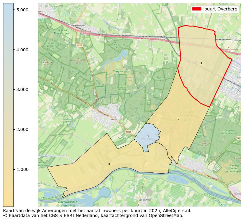 Afbeelding van de buurt Overberg op de kaart.