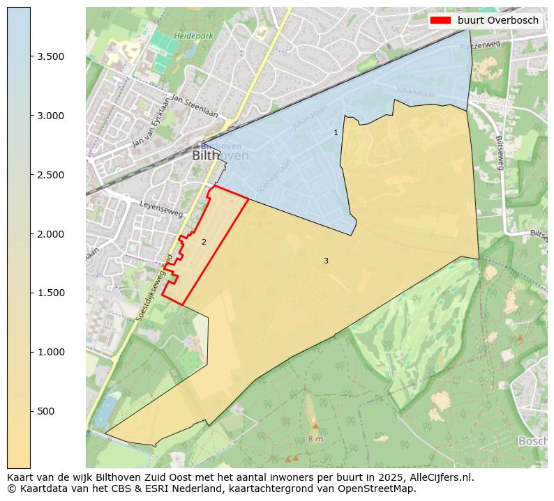 Afbeelding van de buurt Overbosch op de kaart.