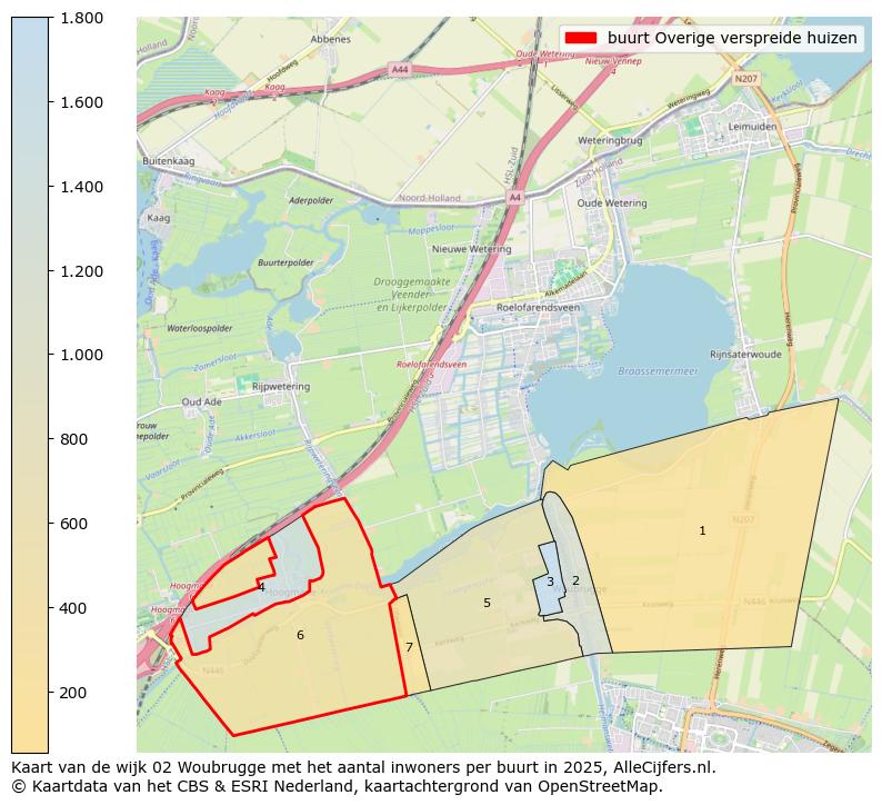 Afbeelding van de buurt Overige verspreide huizen op de kaart.
