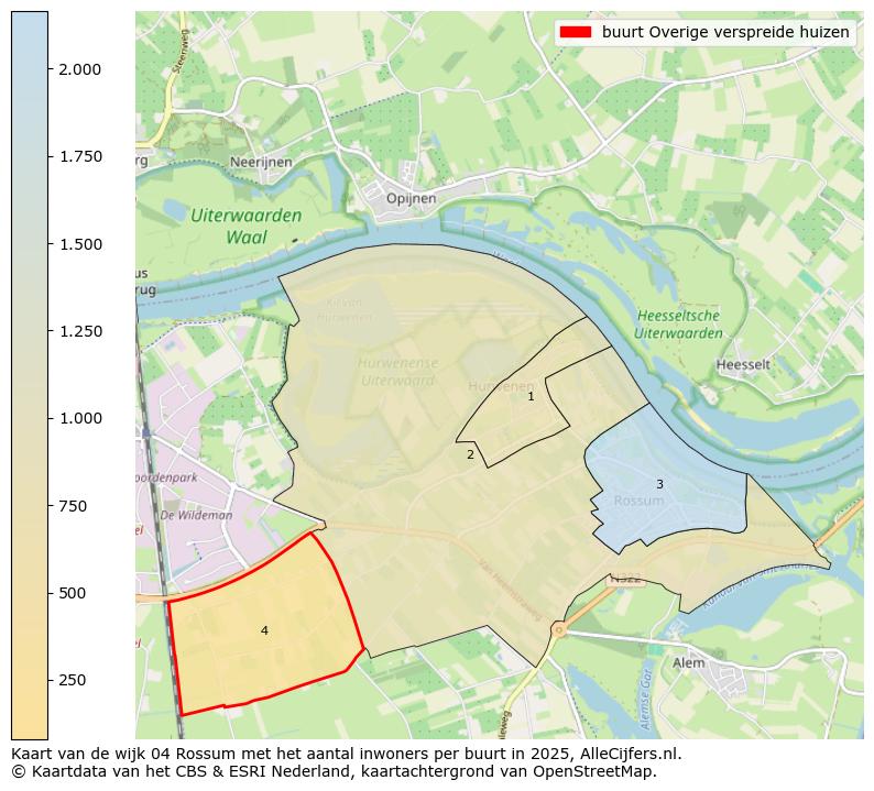 Afbeelding van de buurt Overige verspreide huizen op de kaart.