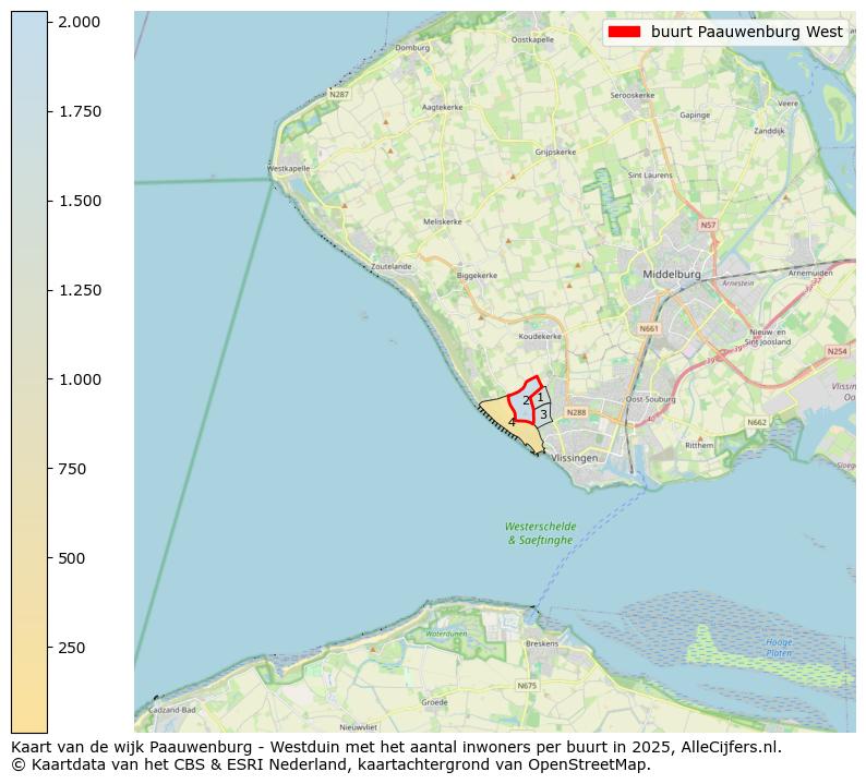 Afbeelding van de buurt Paauwenburg West op de kaart.