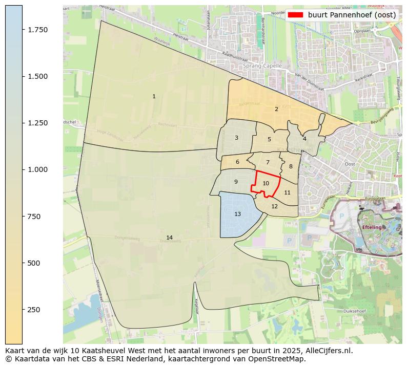 Afbeelding van de buurt Pannenhoef (oost) op de kaart.