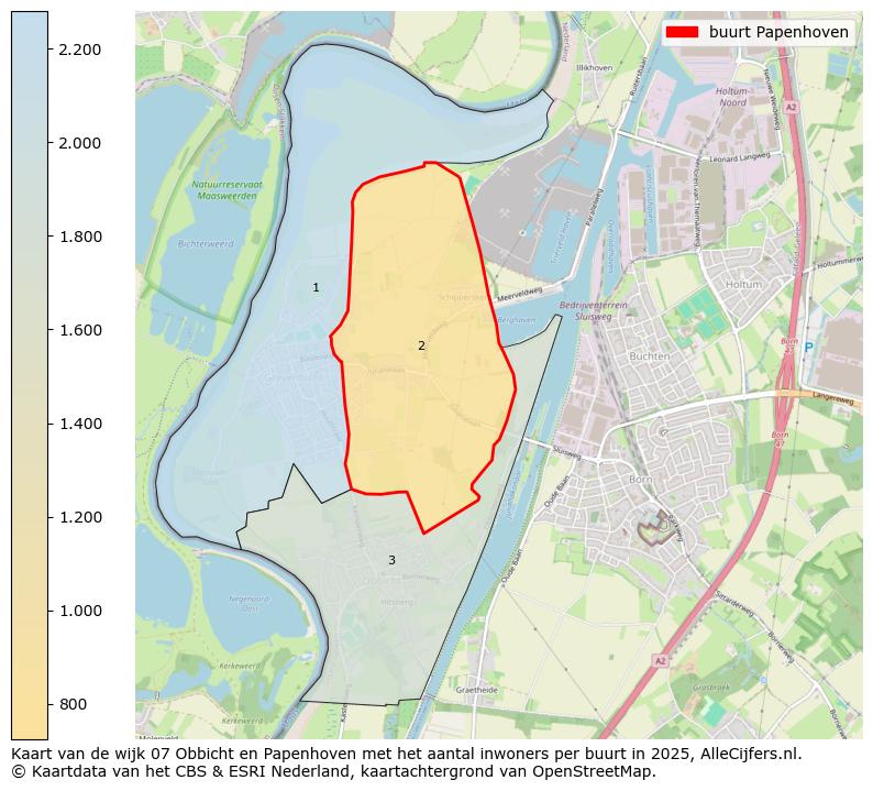Afbeelding van de buurt Papenhoven op de kaart.