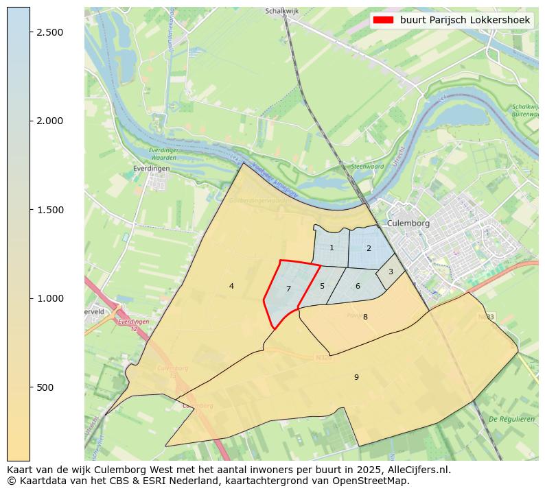 Afbeelding van de buurt Parijsch Lokkershoek op de kaart.