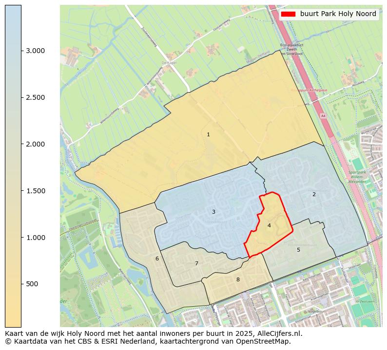 Afbeelding van de buurt Park Holy Noord op de kaart.