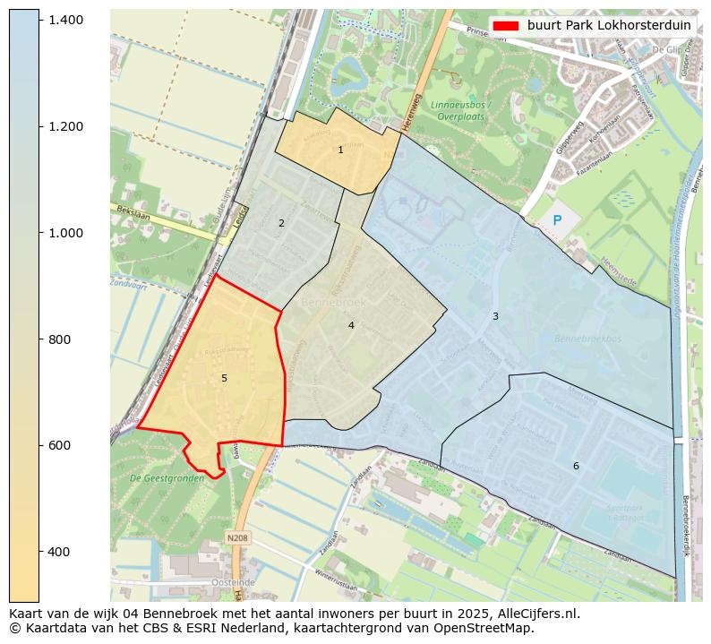 Afbeelding van de buurt Park Lokhorsterduin op de kaart.