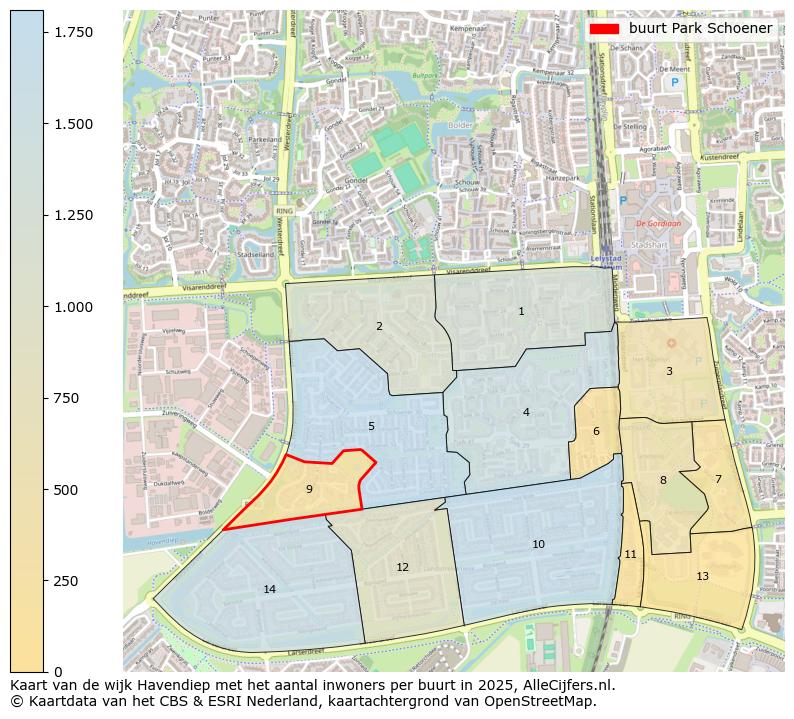 Afbeelding van de buurt Park Schoener op de kaart.