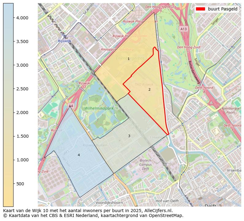 Afbeelding van de buurt Pasgeld op de kaart.
