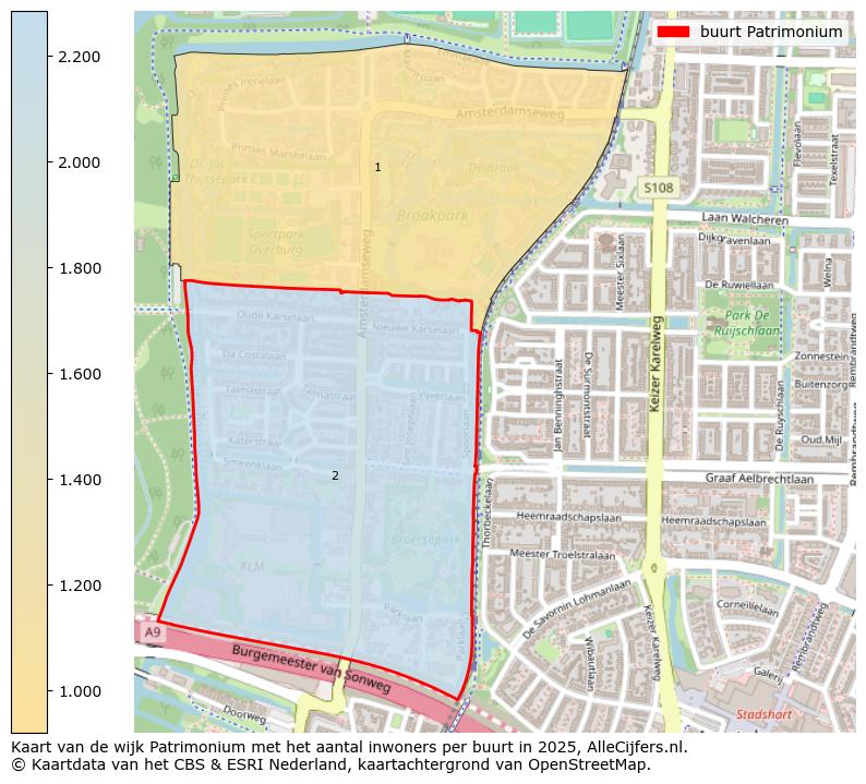 Afbeelding van de buurt Patrimonium op de kaart.