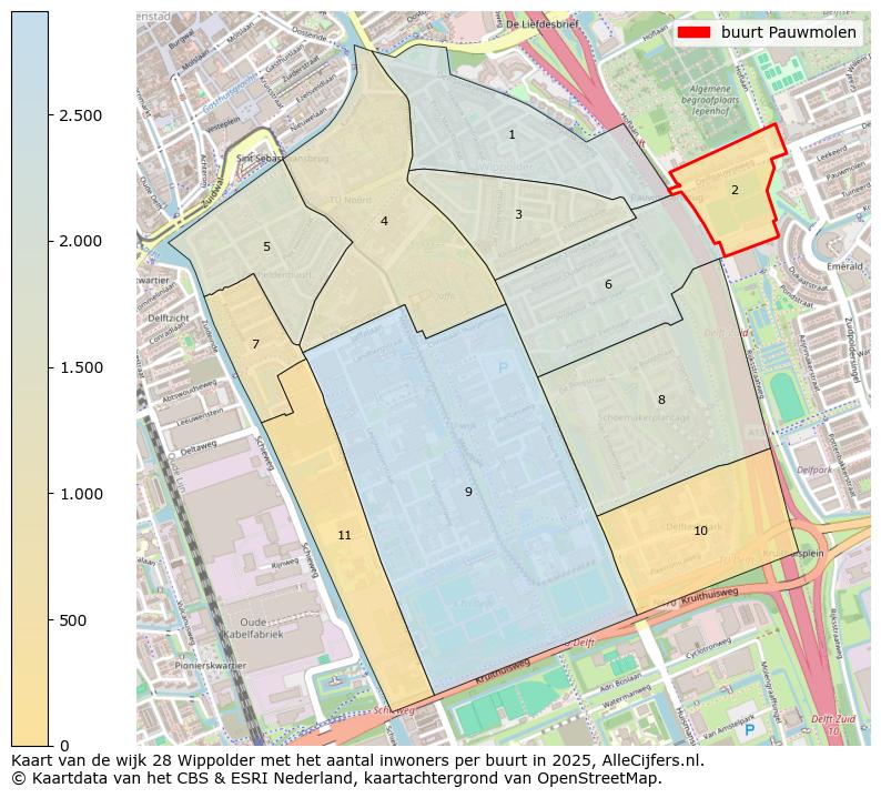 Afbeelding van de buurt Pauwmolen op de kaart.