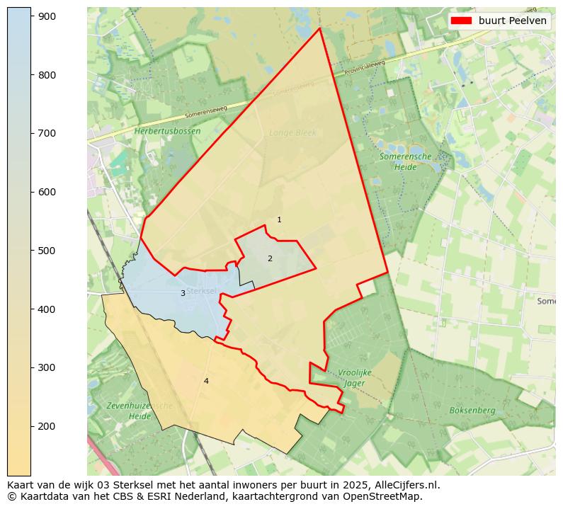 Afbeelding van de buurt Peelven op de kaart.